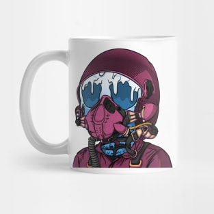 Retro Aviator - Tamarin Skull Mug